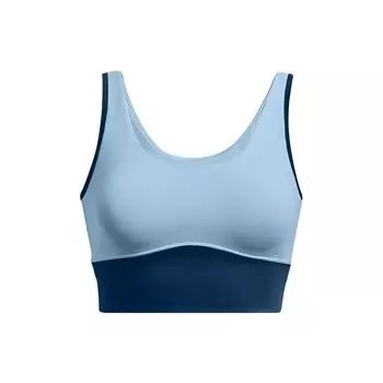 Under Armour Топ без рукавов Color Block Slim Fit, женские топы, светло-голубой 1379153-490 S