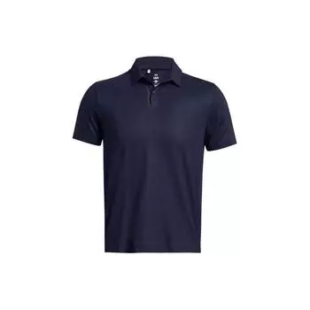 Under Armour Tour Tips однотонная спортивная повседневная рубашка поло с коротким рукавом мужская рубашка поло синяя 1385128-410 M