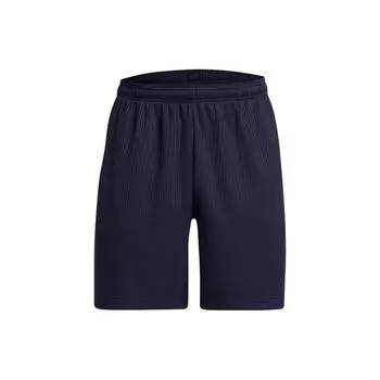Under Armour UA Rival однотонные свободные повседневные шорты со шнуровкой мужские шорты темно-синие 1383107-410 XXL