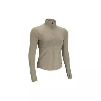 Under Armour Женская тренировочная куртка Vanish Elite Vent Solid Color Stand Wool Jacket Brown 1383664-203 L