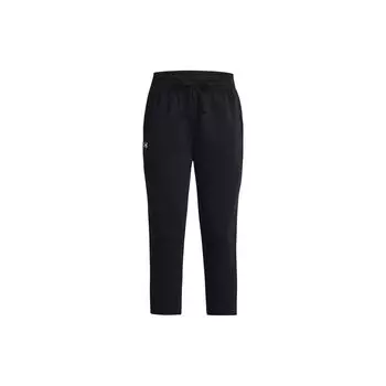 Under Armour Женские свободные трикотажные спортивные брюки с принтом логотипа, черные 1379444-001 S