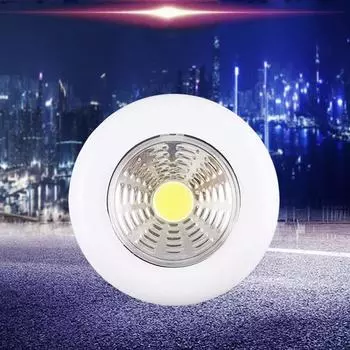 Under Cabinet Light With Adhesive Sticker Wireless Wall Lamp Wardrobe Cupboard Drawer Closet Bedroom Kitchen Night Light 1pcs