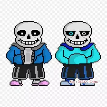 Undertale Pixel Art изображения железные нашивки для DIY теплопередача одежда футболка термонаклейки украшения печать