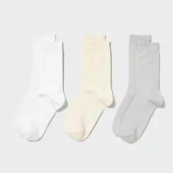 UNIQLO обычные носки 3P с широкой губой