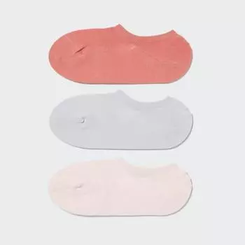 UNIQLO Очень короткие носки 3P сетка