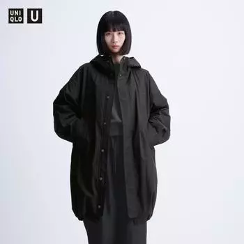UNIQLO практичное пальто с капюшоном