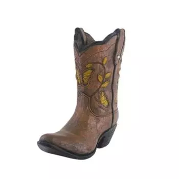 Unique Boot Flower Pot Elegant Flower Arrangement Pot Creative Boot Shaped Vases Office Decor Style 1