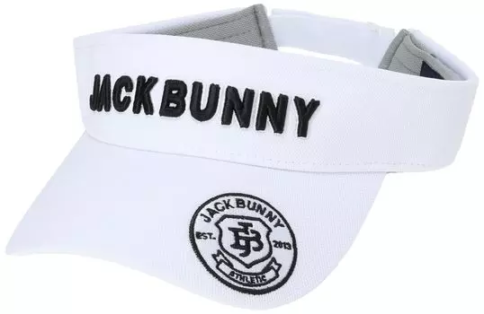 Unisex Tech Visor Golf Hat FR [Jack Bunny] (Basic/Functional Material) / / 262-4287802 030_White