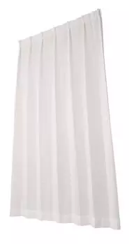 Univer Mirror Lace SK Width 100cm x Length Set of 2 Curtains, Lighting, White, 198cm, белый