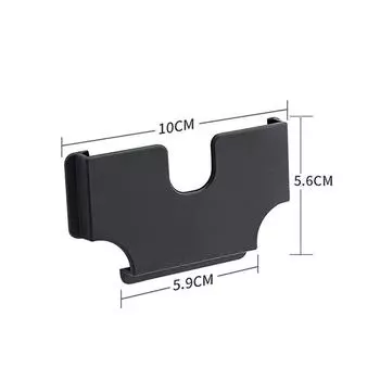 Universal Car Interior Card Holder Multi-Function Portable Card Storage Box Car Sun Visor Card Slot Box Car Accessories чёрный