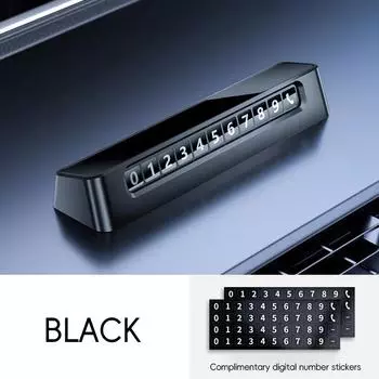 Universal Car Temporary Parking Card Car Phone Holder Parking Card Telephone Number Plate Car-styling Auto Interior Accessories