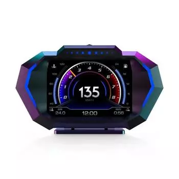 Universal Digital Speedometer Portable GPS Digital Speedometer Windshield Projector Tachometer 1pc