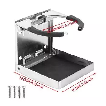Universal Folding Cup Holder Rust-proof Drink Holder RV Parts Cup Storage Rack Home S