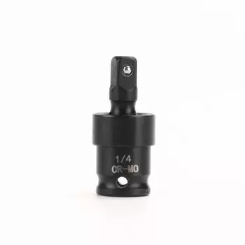 Universal Joint Impact Wobble Socket Strong Rotation Steel Car Repair 360° Chrome-Molybdenum 1/4 (1/4 )