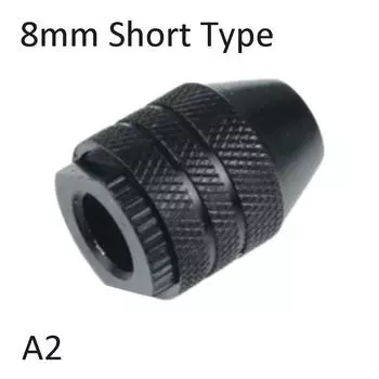 Universal Keyless Drill Bit Power Tool Accessories Rotary Tools Adapter Converter Drill Chuck Short M8
