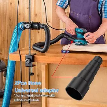 Universal vacuum cleaner hose adapter converter 5-layer vacuum hose connector 23mm 30mm 34mm 42mm 50mm reusable