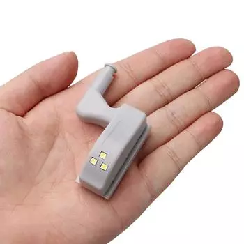 Universal Wardrobe LED Sensor Light Kitchen Bedroom Novelty Lighting Night Light Inner Hinge Cupboard Closet Under Cabinet Light