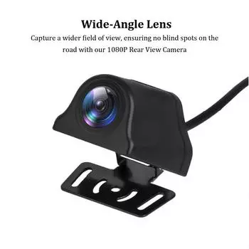 Универсальная камера заднего вида 1080P AHD Fisheye Lens Автоматический реверс HD Night Vision IP67 Зеркало заднего вида 4PIN Автомобильный регистратор 6m