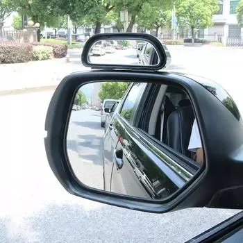 Универсальное автомобильное выпуклое зеркало заднего вида для слепых зон автомобиля, дополнительное зеркало заднего вида для слепых зон Single