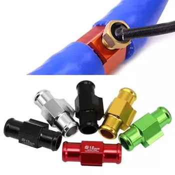 Универсальный адаптер шланга датчика температуры воды для мотоцикла 18/22 мм с 2 зажимами