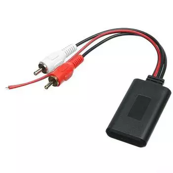 Универсальный автомобильный модуль приемника Bluetooth 12 В, адаптер AUX-in, 2RCA, детали интерфейса