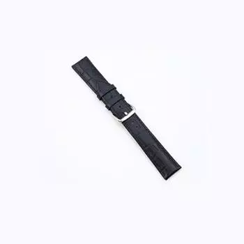Универсальный прочный ремешок для часов Srtap Wrist Watch Band Fashion DIY 12/14/16/18/20/22/24 мм 24mm чёрный
