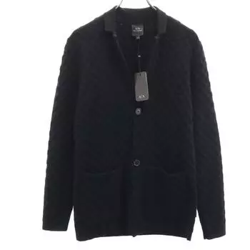 unused ARMANI EXCHANGE Knit jacket XS black Men s Used