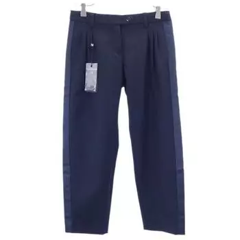 unused Emporio Armani Sideline Ceremony Pants 51.2 Navy system Tapered Kid s Used