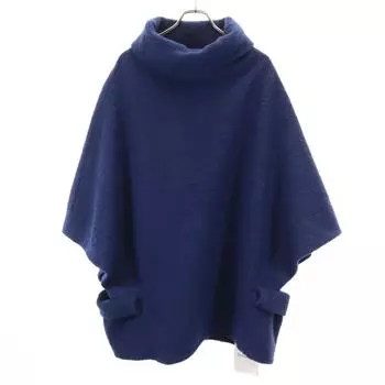 unused Ground Y Wool blend Made in Japan poncho 1 Navy Tagged Women Used