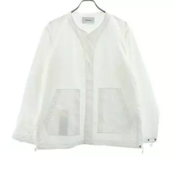 unused Johnbull tough Blouson M white Ripstop nylon Men s Used