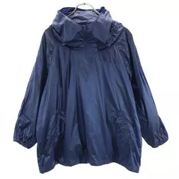 UNUSED made in Japan Nylon jacket Navy blue Pullover hood Men s Used