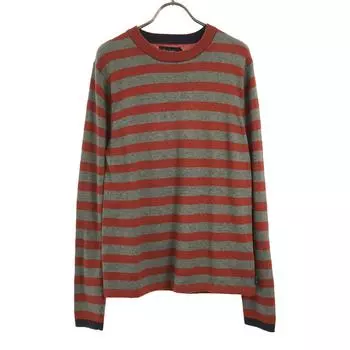 unused Paul Smith JEANS Border Pattern Long sleeve knit Sweater with tags Men s Used