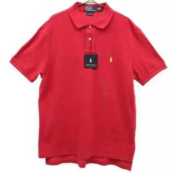 unused Polo by Ralph Lauren Short sleeve Polo shirt L Magenta Fawn Men s Used
