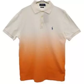 unused POLO RALPH LAUREN Gradation Short sleeve Polo shirt M Men s Used