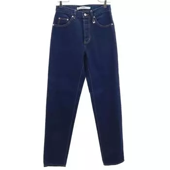 unused SAINT LAURENT Straight denim pants W29 Indigo JEANS Button fly Men s Used
