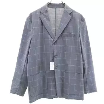 unused uniform experiment 20SS Window pen check 3B tailored jacket Men s Used