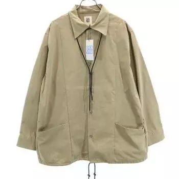 unused VAST222 18AW made in Japan Long sleeve Polar shirt 2 beige Men s Used