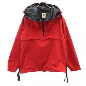 unused VAST222 18AW made in Japan Side zip Anorak Parker 1 Red Men s Used