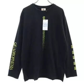 unused VAST222 18ss made in Japan Sleeve print Long sleeve sweat trainer Men s Used