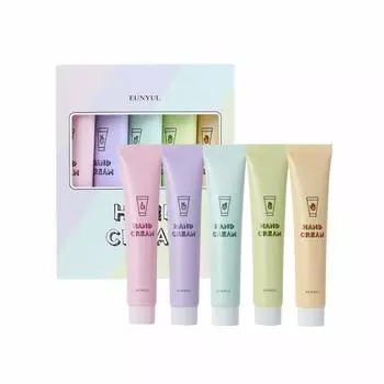 Unyul Cloud Perfume Hand Cream Set Korean Skin Care Hand Care Cosmetics Грейпфрут Ягоды Белый Мускус Манго Юдзу Фруктовый Аромат Духи Для увлажнения