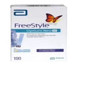 УПАКОВКА ИЗ 10 полосок Abbott Freestyle Optium Neo H 100 | Бесплатная доставка