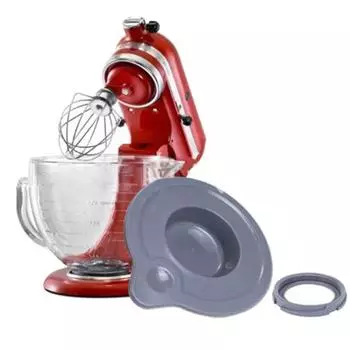 Уплотнительная крышка крышки с наклонной головкой для миксера KitchenAid K5GB, 5 литров, держатель стеклянной чаши, товары со скидкой серый