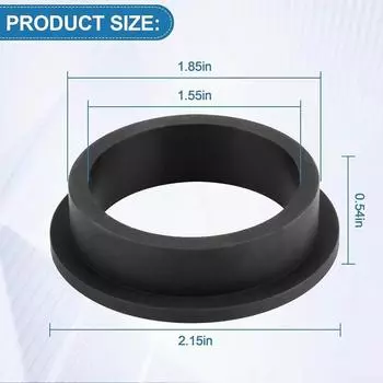 Уплотнительное кольцо для остановки утечки 2,15*2,15*0,54 дюйма, черное, удобное