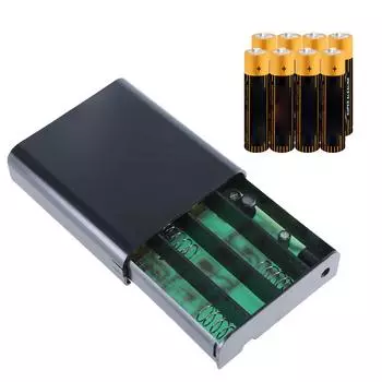 UPS Блок питания USB 5 В 9 В 12 В Выход 3 шт. 18650 Аккумуляторный корпус Powerbank для маршрутизатора (Батарея в комплект не входит)