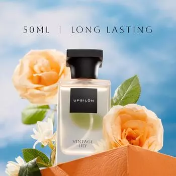 UPSILON Vintage Lily Luxury Perfume для женщин 50 мл | Женские духи-спрей | Удобны для путешествий | 100ML