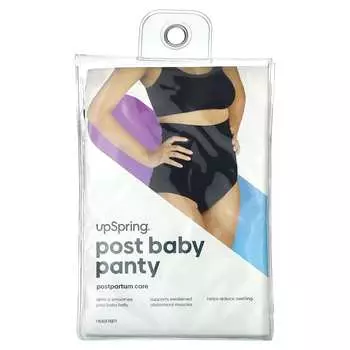 UpSpring, трусики Post baby, большие/очень большие, черные, 1 шт.