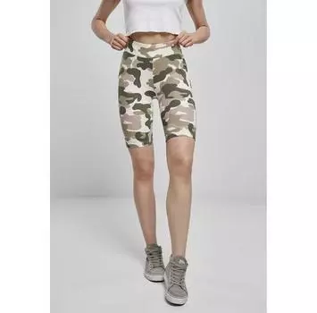 Urban Classics Cycling For High Waist Camouflage Tech шорты XS
