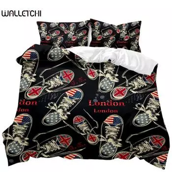 Urban Trend пододеяльник комплект London Canvas для детей подростковый комплект постельного белья для двоих двуспальный размер Queen King Size полиэстер пододеяльник EU single(135x200cm)