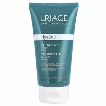 Uriage, Hyseac, очищающий гель, 5 жидких унций (150 мл)