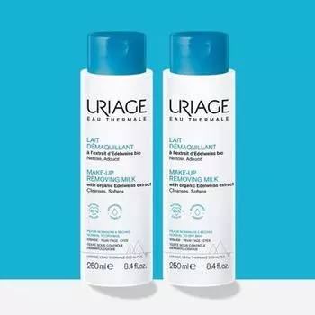 Uriage Очищающее молочко для лица Normal Double Special (250мл+250мл)